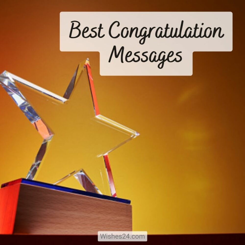 Best Congratulation Messages