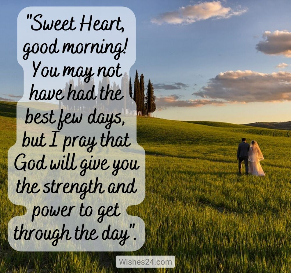 Good Morning Prayer Message For My Love