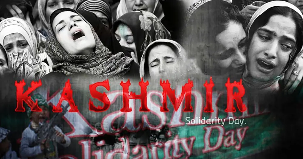 kashmir day poster