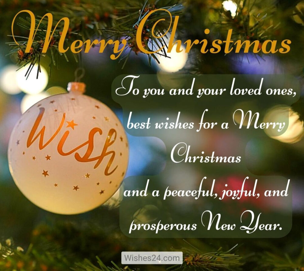 Unique Merry Christmas Wishes Messages Poem Quotes to Use in Your Cards