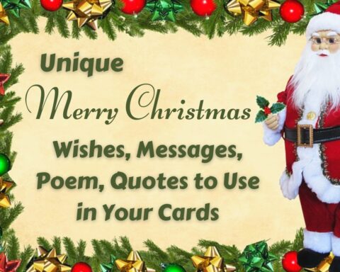 Unique Merry Christmas Wishes Messages Poem Quotes to Use in Your Cards